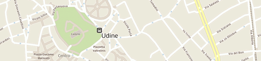 Mappa della impresa giunchi franco a UDINE
