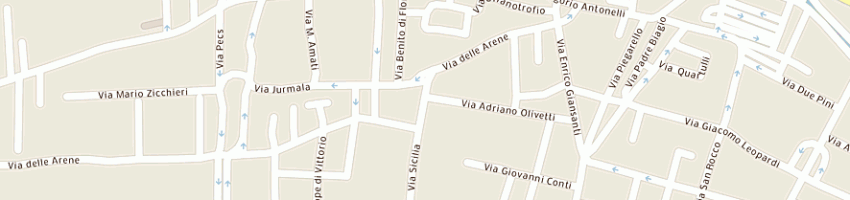 Mappa della impresa free horse a TERRACINA