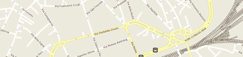 Mappa della impresa contessi stefano a UDINE