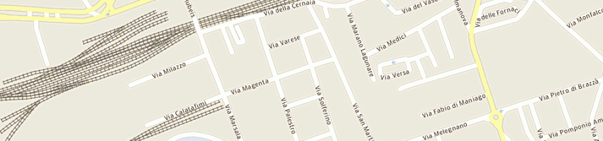 Mappa della impresa cortese maria a UDINE