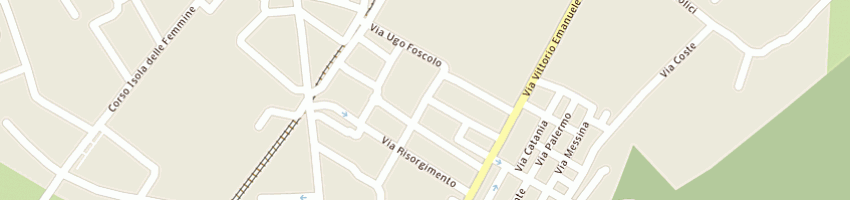 Mappa della impresa do rosario silva eurisanda a CAPACI