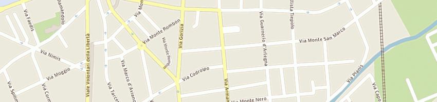 Mappa della impresa vendrame lorenzo a UDINE