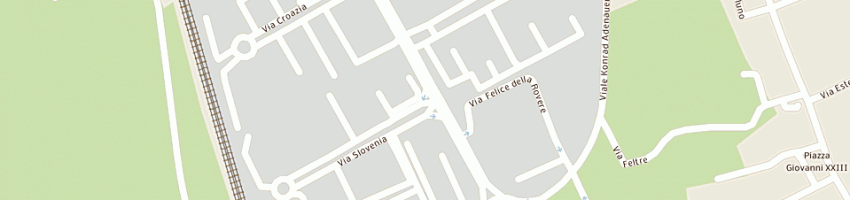Mappa della impresa raffin srl a UDINE