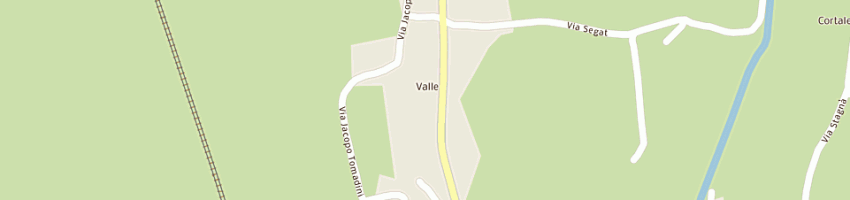 Mappa della impresa elettrica roiale a REANA DEL ROJALE