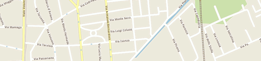 Mappa della impresa de paoli mario a UDINE