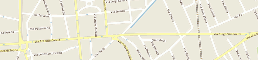 Mappa della impresa software srl a UDINE