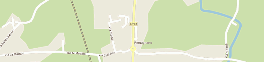 Mappa della impresa comune di reana del roiale a REANA DEL ROJALE