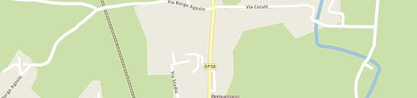 Mappa della impresa farmacia de leidi a REANA DEL ROJALE