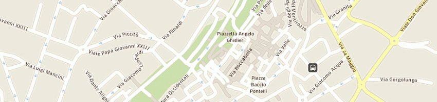 Mappa della impresa pisie a JESI