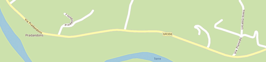 Mappa della impresa le pianelle snc di rossetto valentino e sant stefania a NIMIS