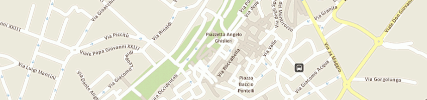 Mappa della impresa urbs circolo a JESI
