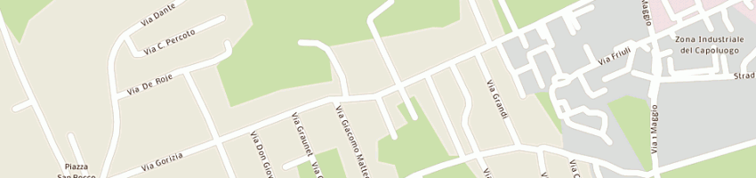 Mappa della impresa coop consumatori nordest scarl a UDINE