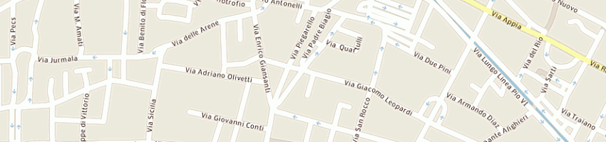 Mappa della impresa camera del lavoro a TERRACINA