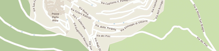 Mappa della impresa olivieri augusto a SONNINO