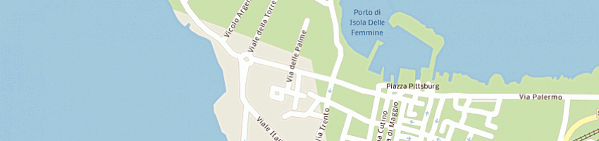 Mappa della impresa vetrano antonino a ISOLA DELLE FEMMINE