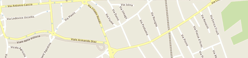 Mappa della impresa piccoli enrico a UDINE