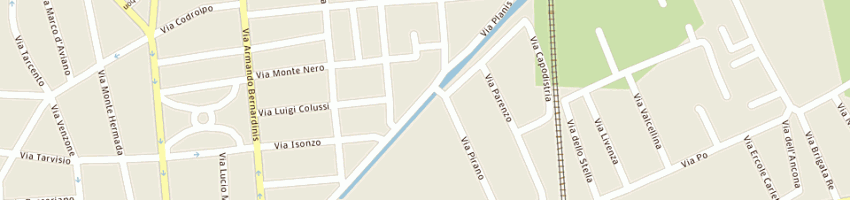 Mappa della impresa moro ettore a UDINE