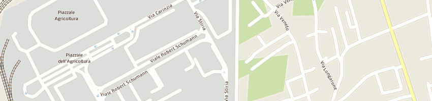 Mappa della impresa new trend di antoniali - bucher - tedesco sdf a UDINE