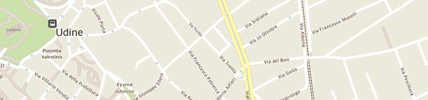 Mappa della impresa fuccaro enzo a UDINE