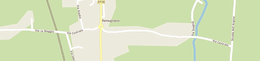 Mappa della impresa borgobello luigi a REANA DEL ROJALE
