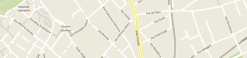 Mappa della impresa parrucchiere roberto a UDINE