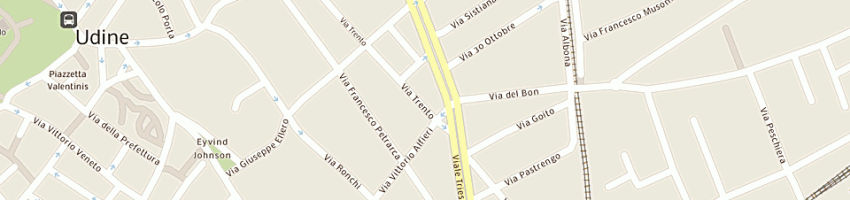 Mappa della impresa planet fitness a VENEZIA
