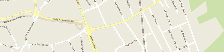 Mappa della impresa immobiliare intercom (srl) a UDINE