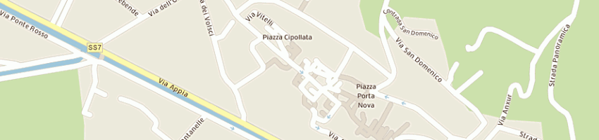 Mappa della impresa martinelli barbara a TERRACINA