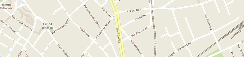 Mappa della impresa progest snc di paolo guatto e c a UDINE