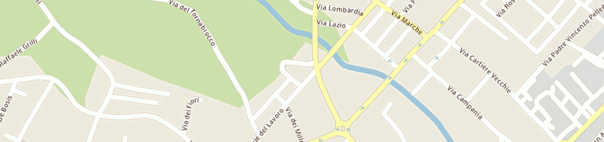 Mappa della impresa pastore raffaele a JESI