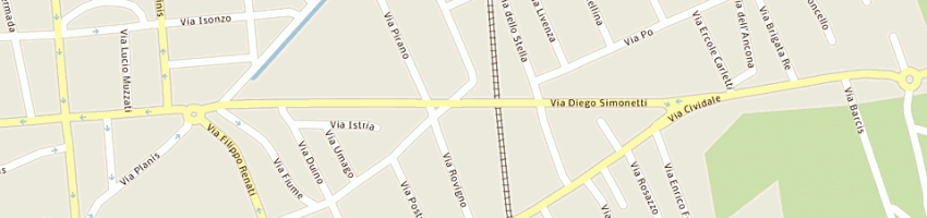 Mappa della impresa beltrame antonio a UDINE