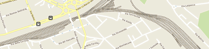 Mappa della impresa top trans srl a UDINE
