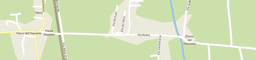 Mappa della impresa albergo trattoria da otello a REANA DEL ROJALE