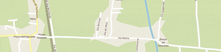 Mappa della impresa circolo acli rizzolo a REANA DEL ROJALE