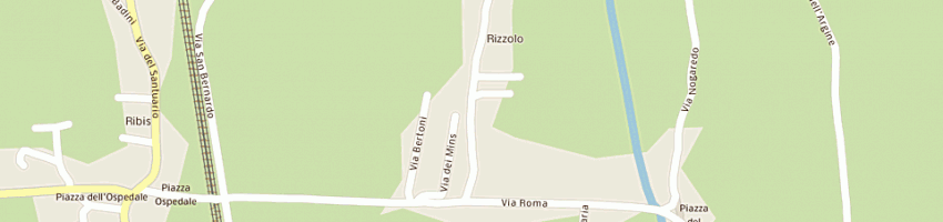 Mappa della impresa sello silvano a REANA DEL ROJALE