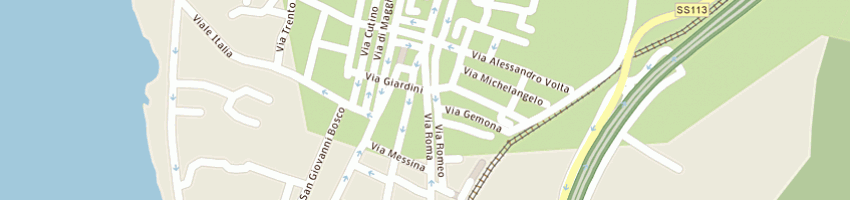Mappa della impresa maxim bar di causa andrea e c snc a ISOLA DELLE FEMMINE