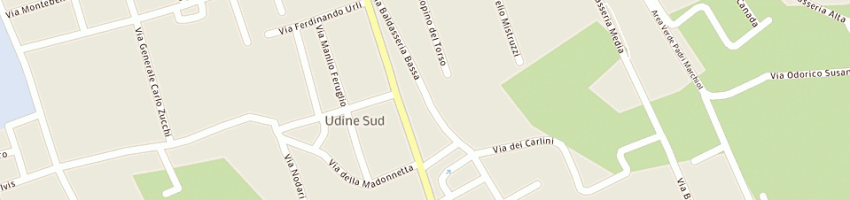 Mappa della impresa moro enzo a UDINE