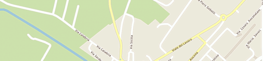 Mappa della impresa lombardi martino a JESI