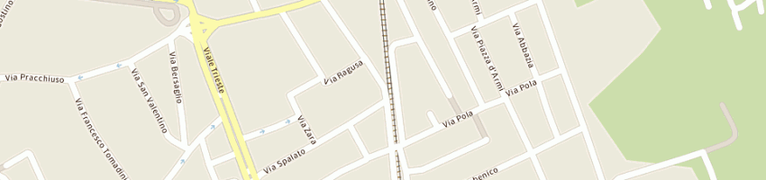 Mappa della impresa pollonio chiara a UDINE