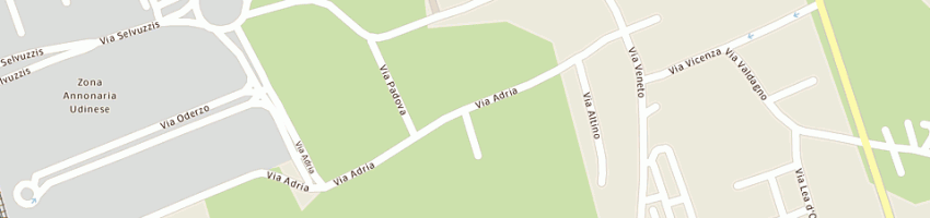 Mappa della impresa albarano vittorio a UDINE