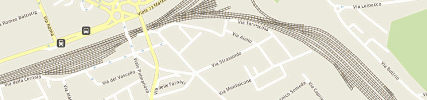 Mappa della impresa silverio vittorino a UDINE