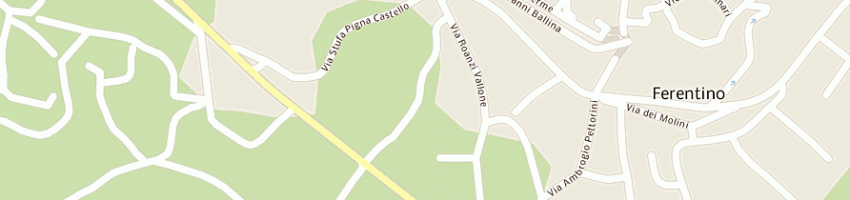 Mappa della impresa zaccari carlo a FERENTINO