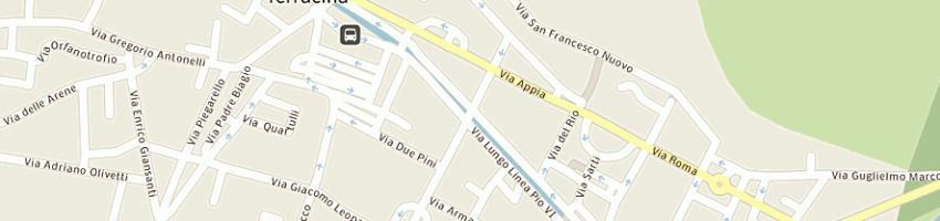Mappa della impresa erisam di natale vincenzo e c sas a TERRACINA