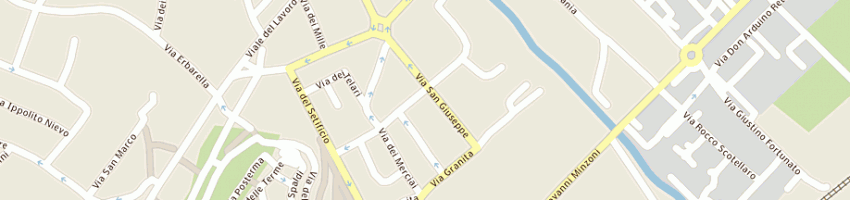 Mappa della impresa bar gentile mauro a JESI