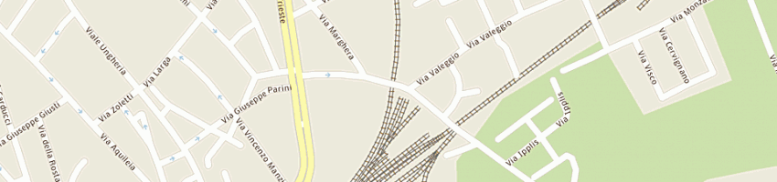 Mappa della impresa pavan alberto a UDINE