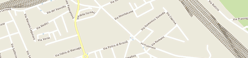 Mappa della impresa dazzan loretta a UDINE