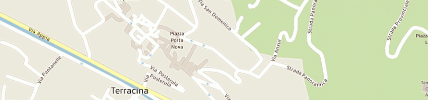 Mappa della impresa comune di terracina a TERRACINA