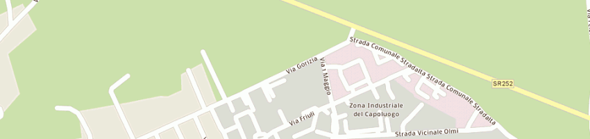 Mappa della impresa ral srl a GONARS