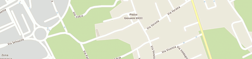 Mappa della impresa ceschia antonina a UDINE