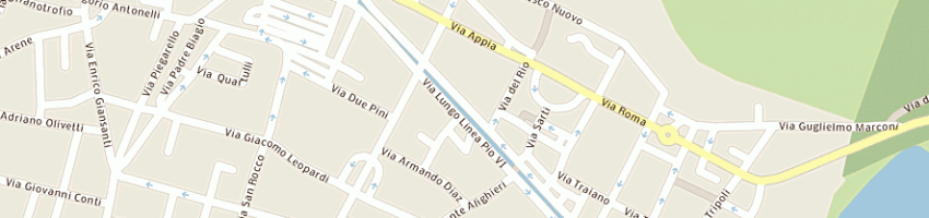 Mappa della impresa rizzi marcello a TERRACINA